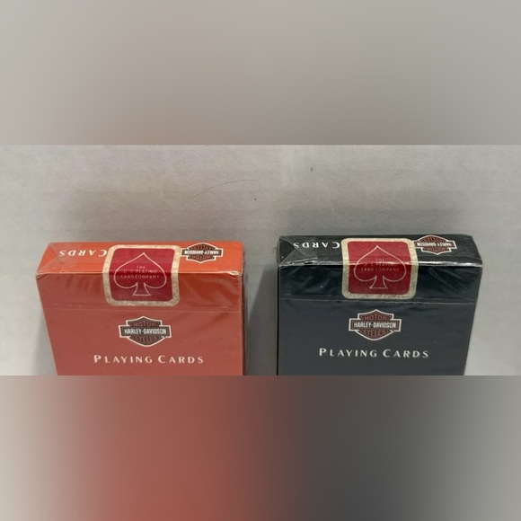 HARLEY DAVIDSON Vintage  Playing Cards New Sealed - Picture 2 of 4